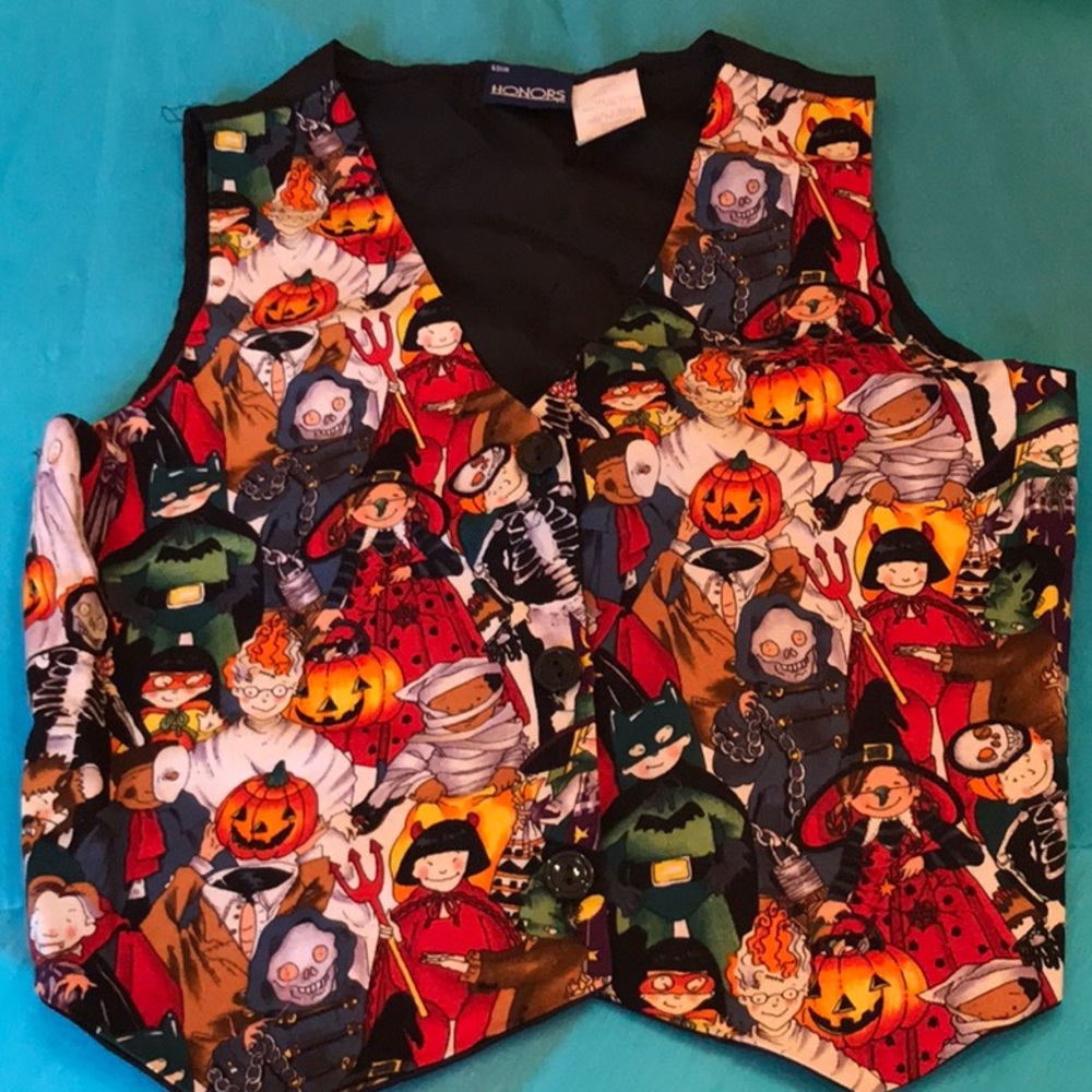 Halloween girls vest